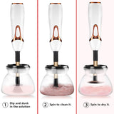 Adjustable Speed Electric Makeup Brush Cleaner