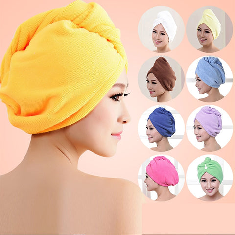 After Shower Hair Drying Wrap