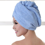 After Shower Hair Drying Wrap