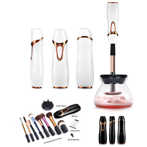 Adjustable Speed Electric Makeup Brush Cleaner